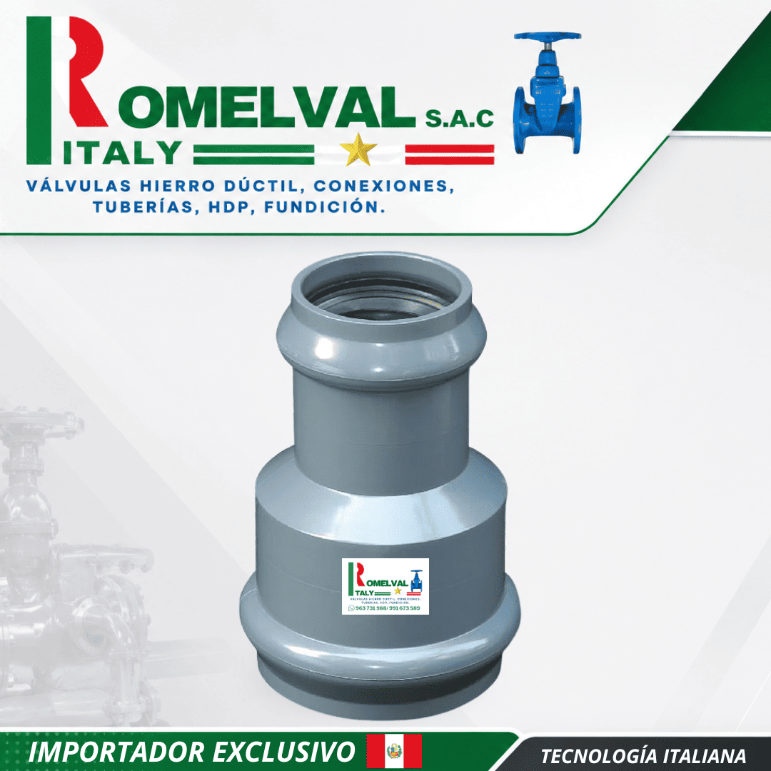 Reducción UF Inyectado PVC marca Era